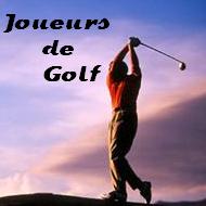 les fiches des joueurs de golf sur Golf-Passion