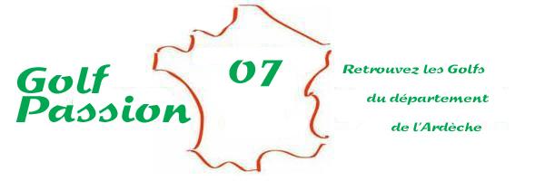 Golfs departement Ard�che (07)