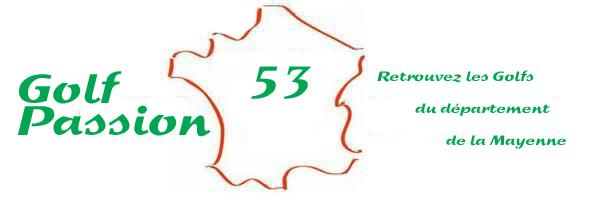 Golfs departement Mayenne (53)