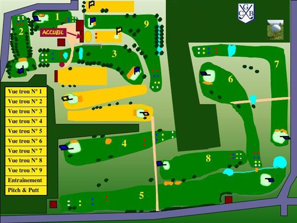 D�couvrez le parcours du Golf de Briailles