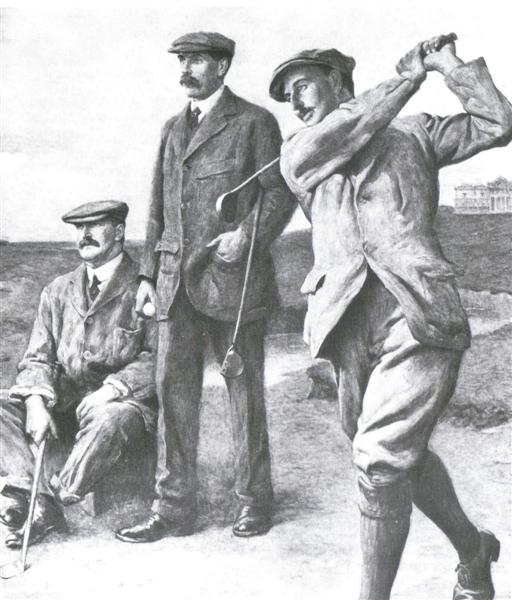 Les légendes du golf, Harry Vardon, Henry Taylor et James Braid - Histoire du Golf sur Golf Passion