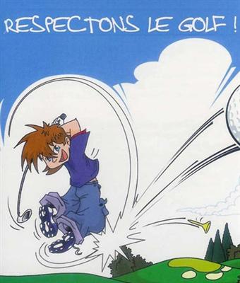 Respectez les rêgles et l'étiquette au golf