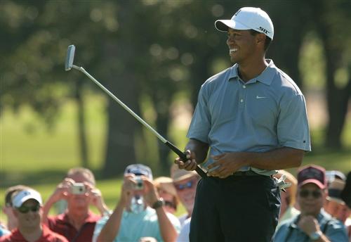 Tiger Woods, détenteur de 4 titres de l'USPGA